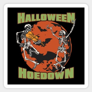 Dancing Skeletons Halloween Hoedown Vintage Skeleton Dance Challenge Magnet